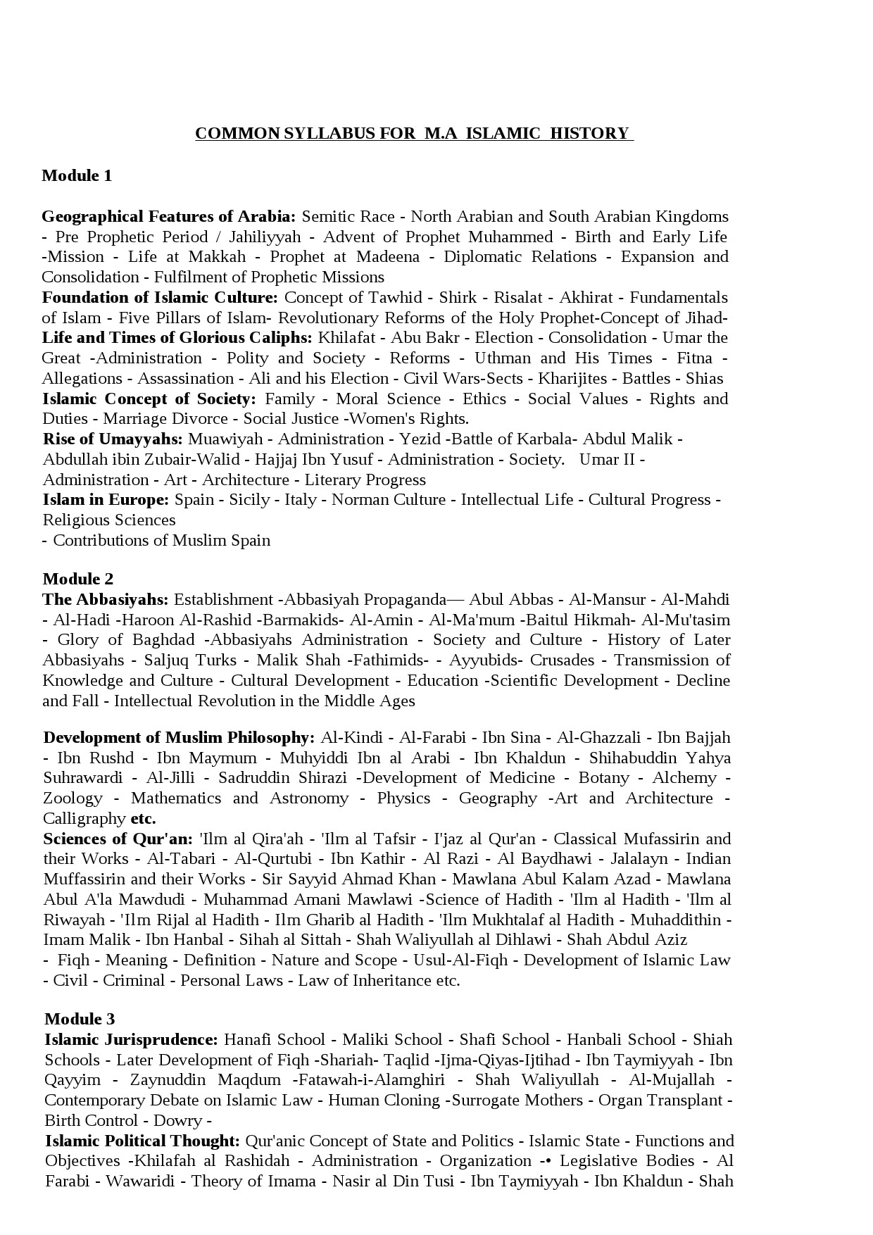 Humanities Syllabus for Kerala PSC 2021 Exam - Notification Image 24