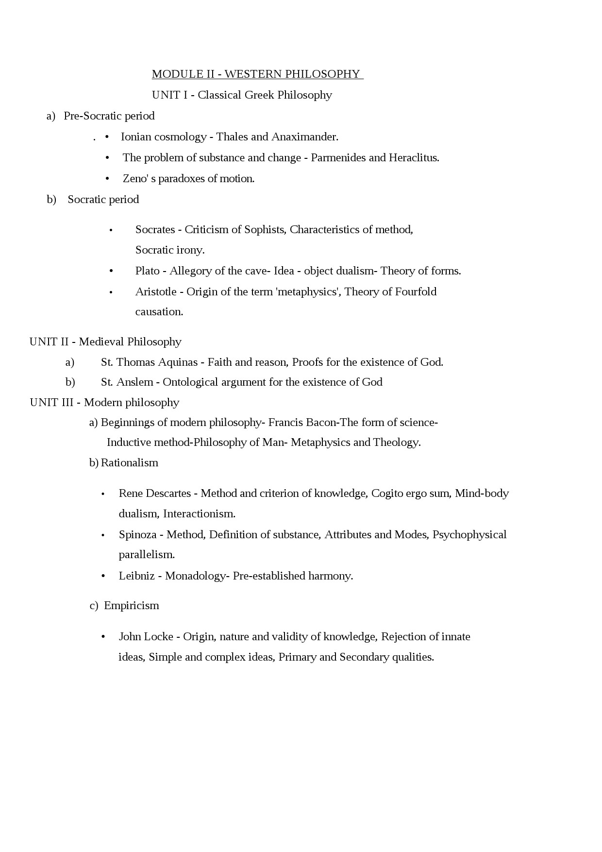 Humanities Syllabus for Kerala PSC 2021 Exam - Notification Image 4