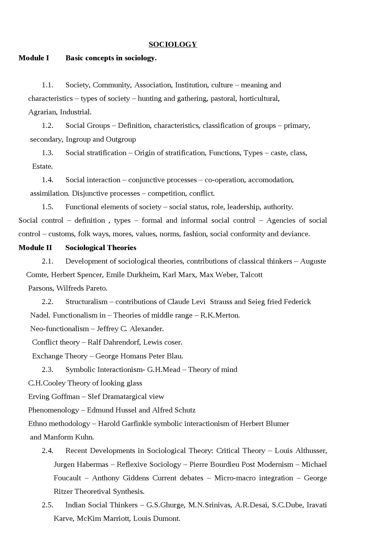 Humanities Syllabus for Kerala PSC 2021 Exam - Notification Image 41