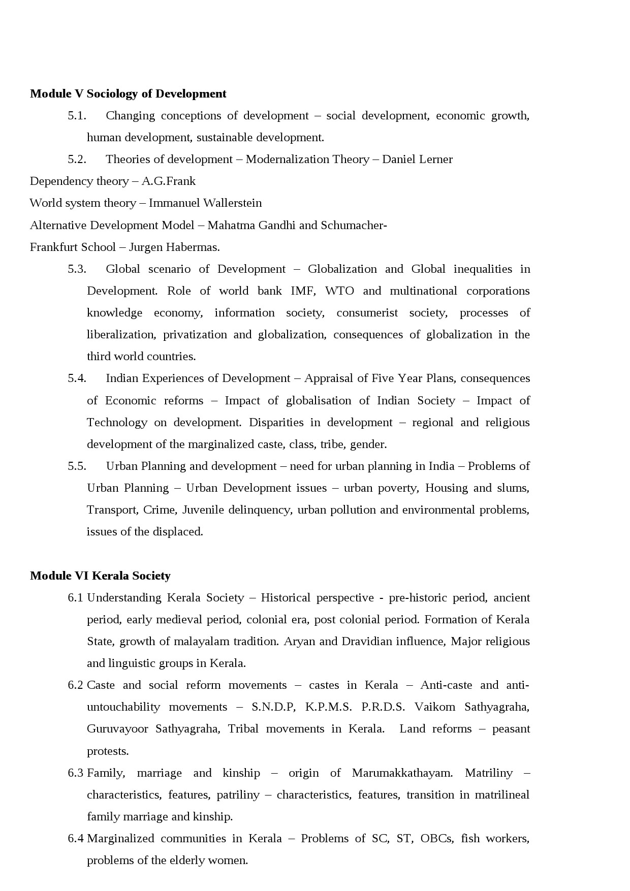 Humanities Syllabus for Kerala PSC 2021 Exam - Notification Image 43