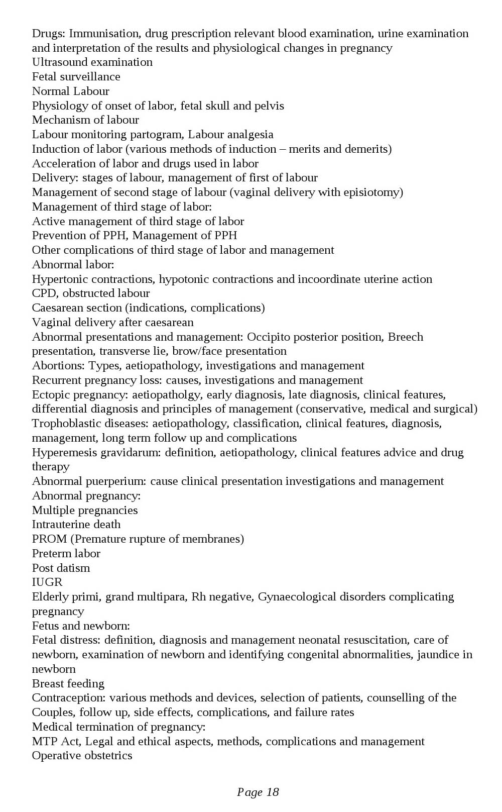 Kerala PSC Assistant Surgeon Exam Syllabus May 2020 - Notification Image 18