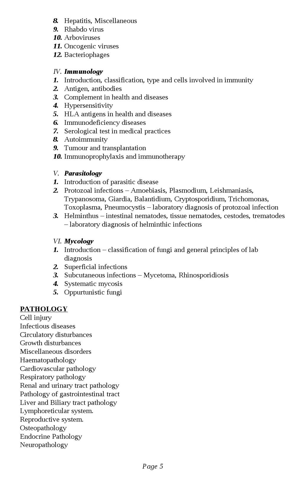 Kerala PSC Assistant Surgeon Exam Syllabus May 2020 - Notification Image 5