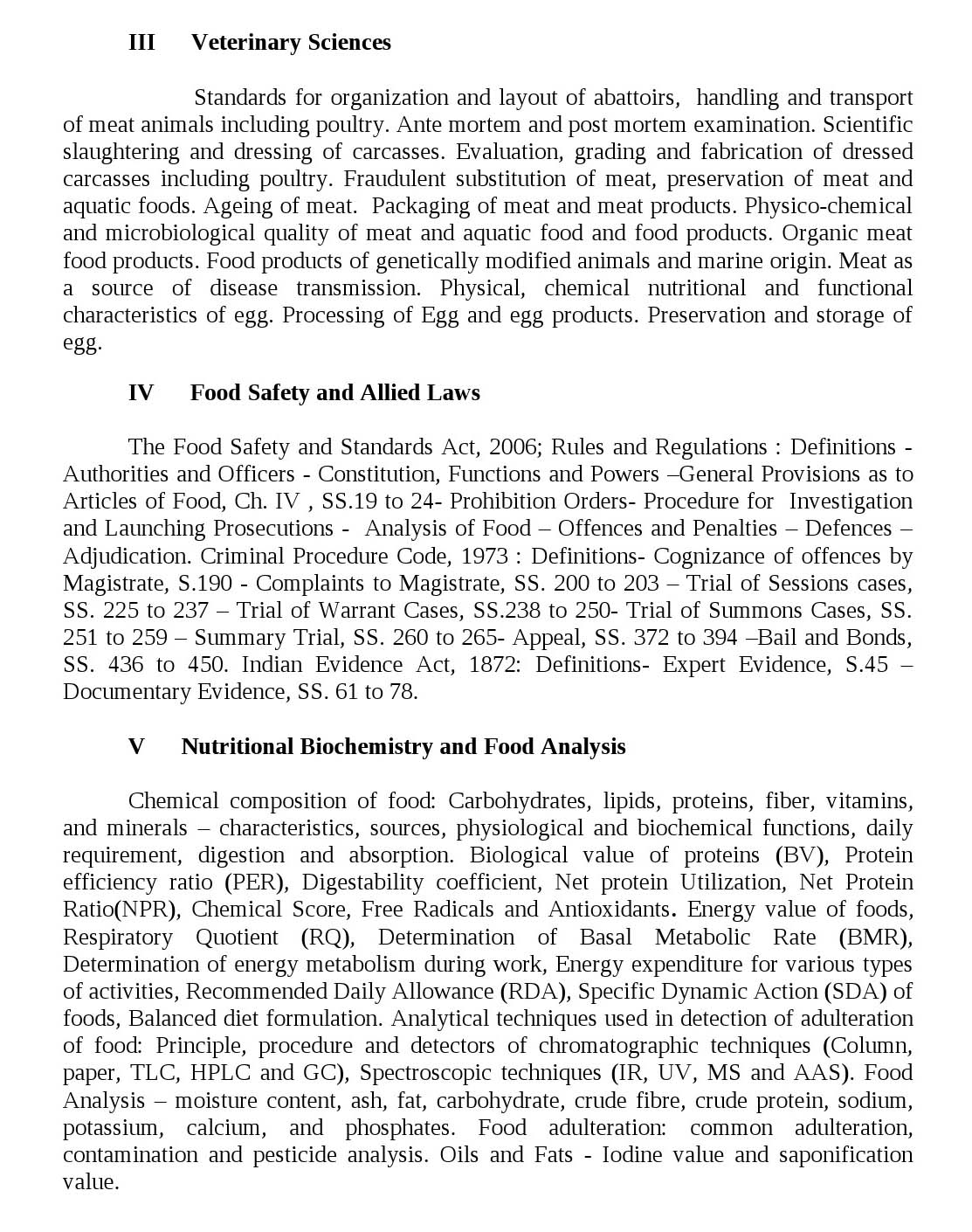 Kerala PSC Food Safety Officer Exam Syllabus May 2020 - Notification Image 2