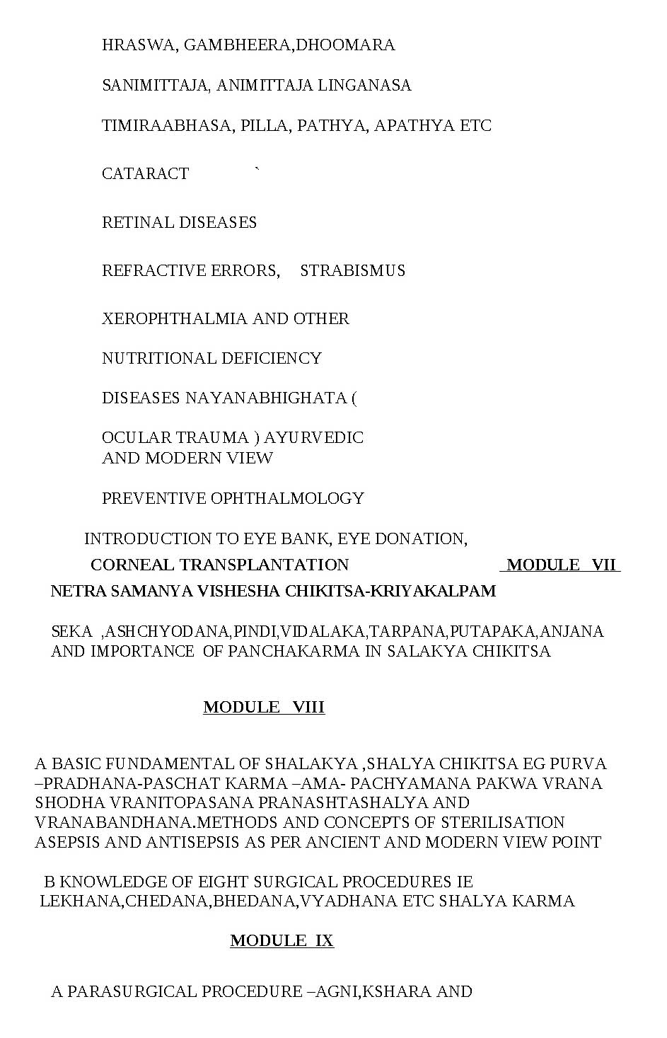 Kerala PSC Syllabus 2019 Medical Officer Netra - Notification Image 5