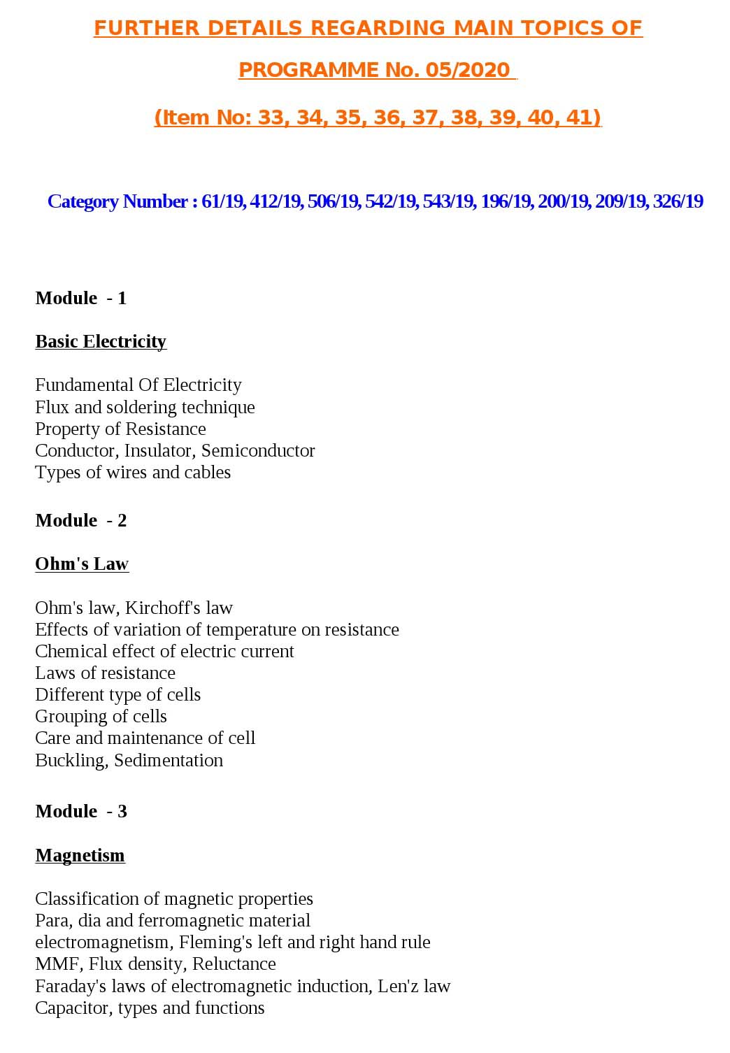 Kerala PSC Technician Grade II Exam Syllabus May 2020 - Notification Image 1