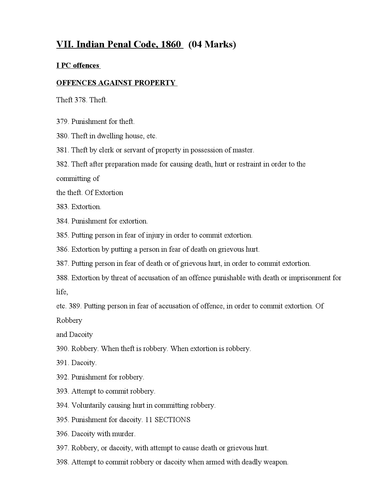 KPSC Degree Level Main Exam Syllabus Armed Police Sub Inspector - Notification Image 13