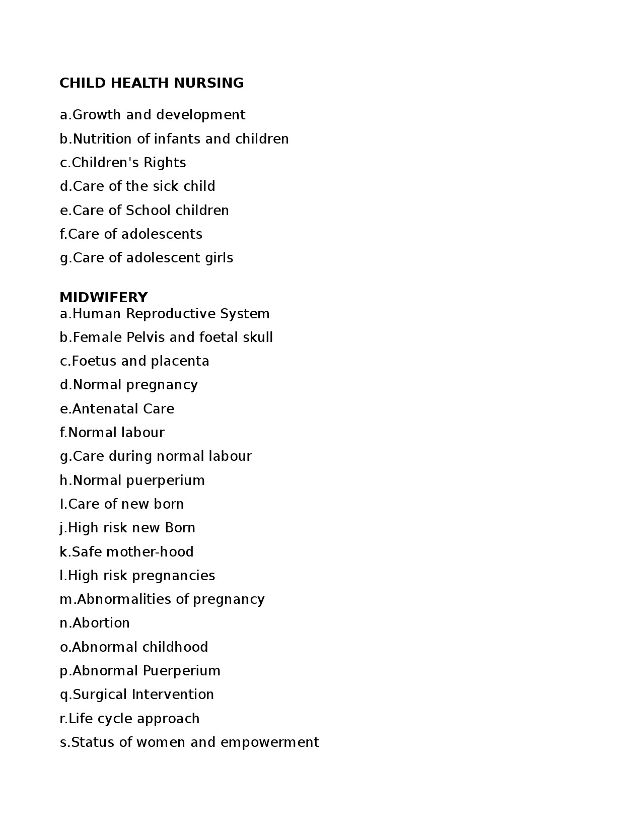 KPSC Syllabus 2020 Auxiliary Nurse Midwife - Notification Image 4