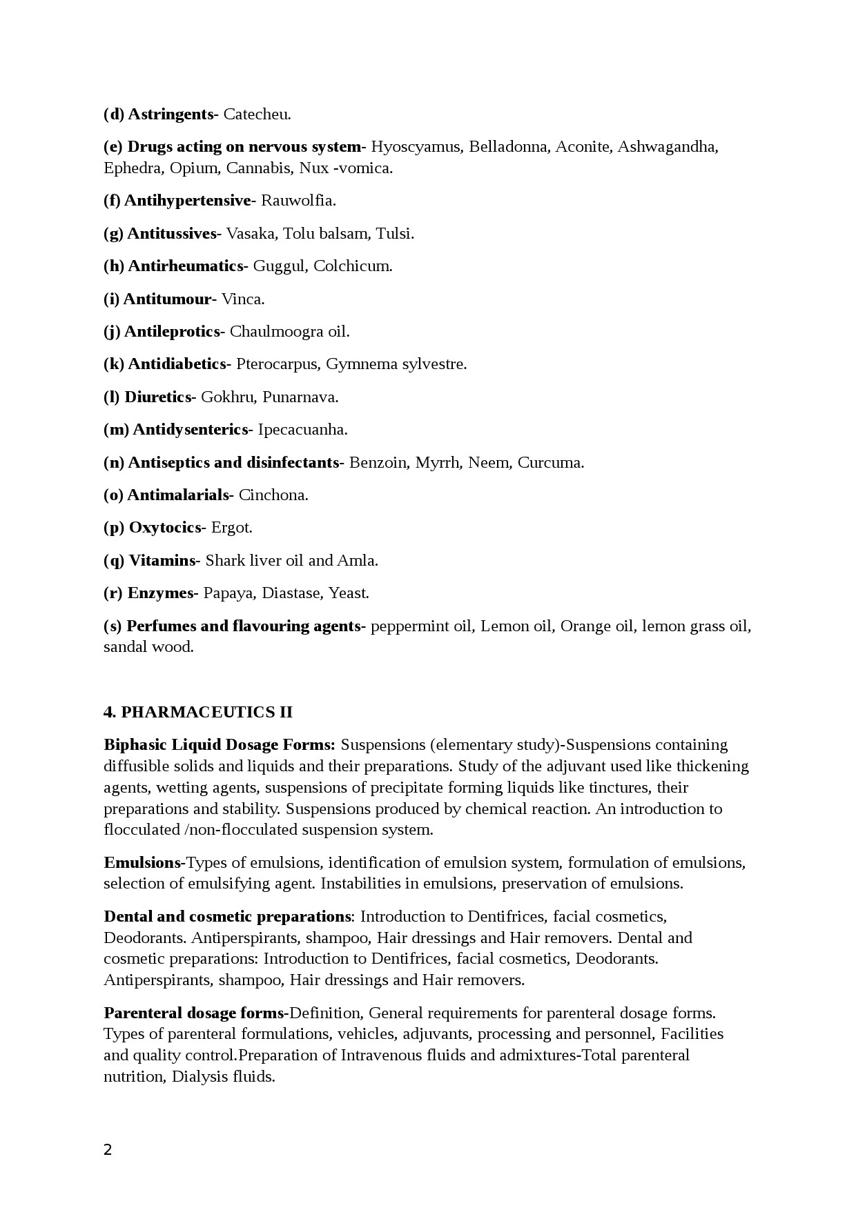KPSC Syllabus 2021 Pharmacist Grade II - Notification Image 2