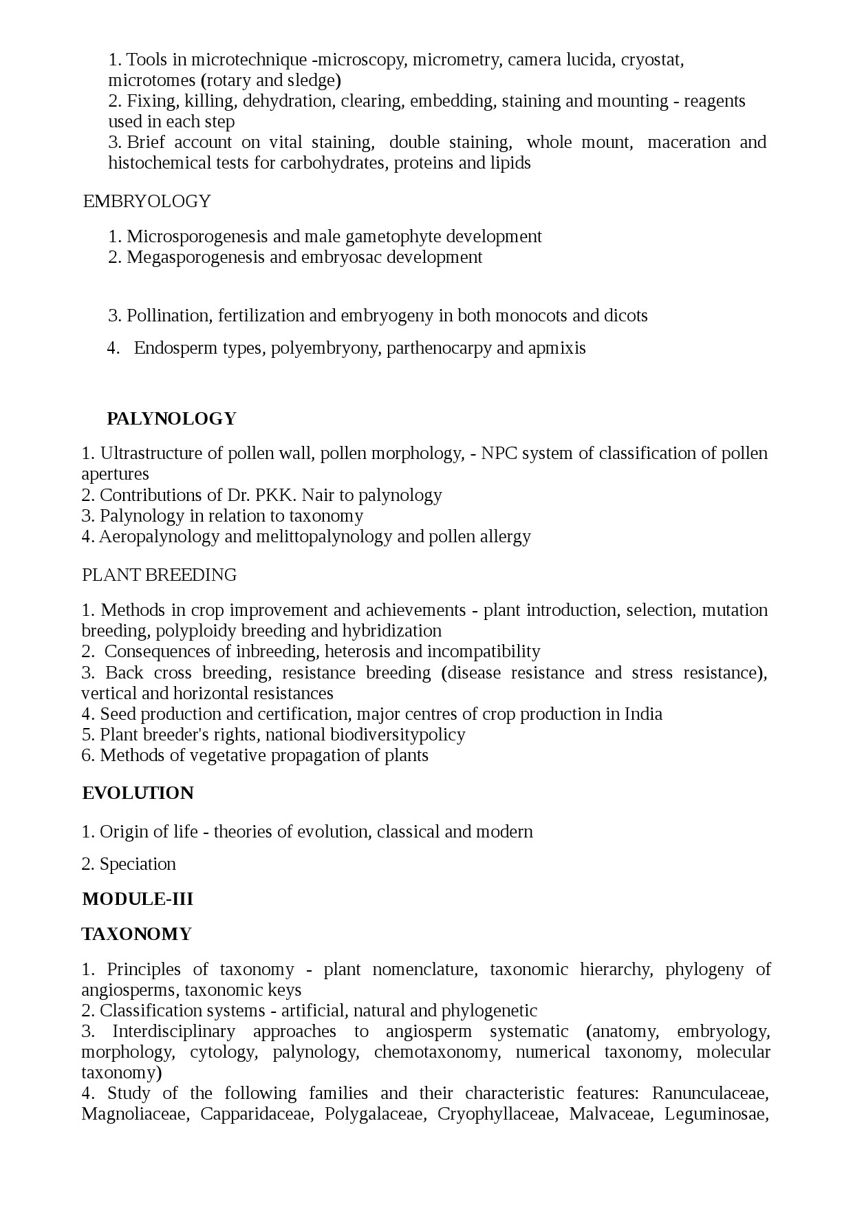 KPSC Syllabus 2021 Scientific Officer Biology - Notification Image 16