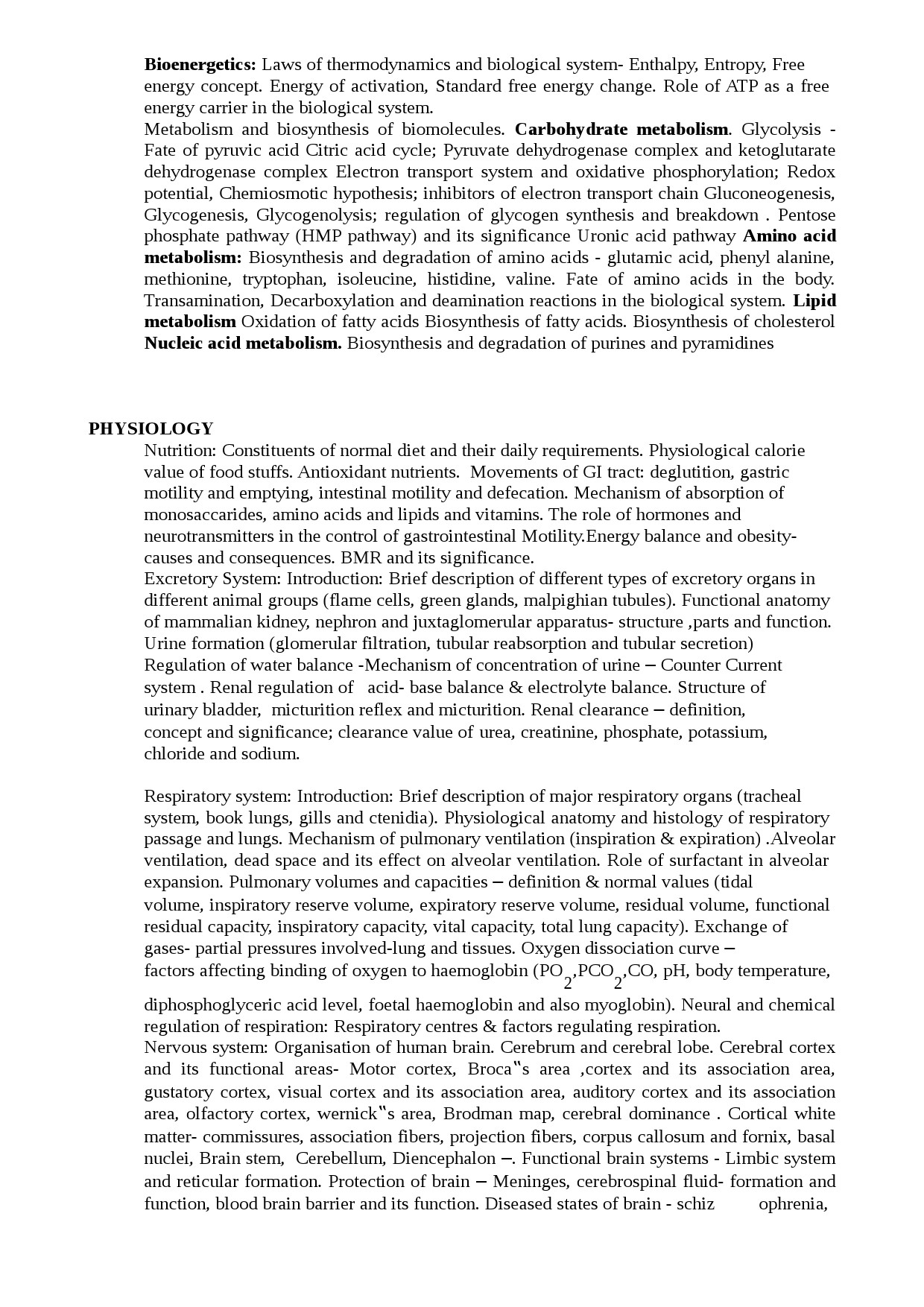 KPSC Syllabus 2021 Scientific Officer Biology - Notification Image 5
