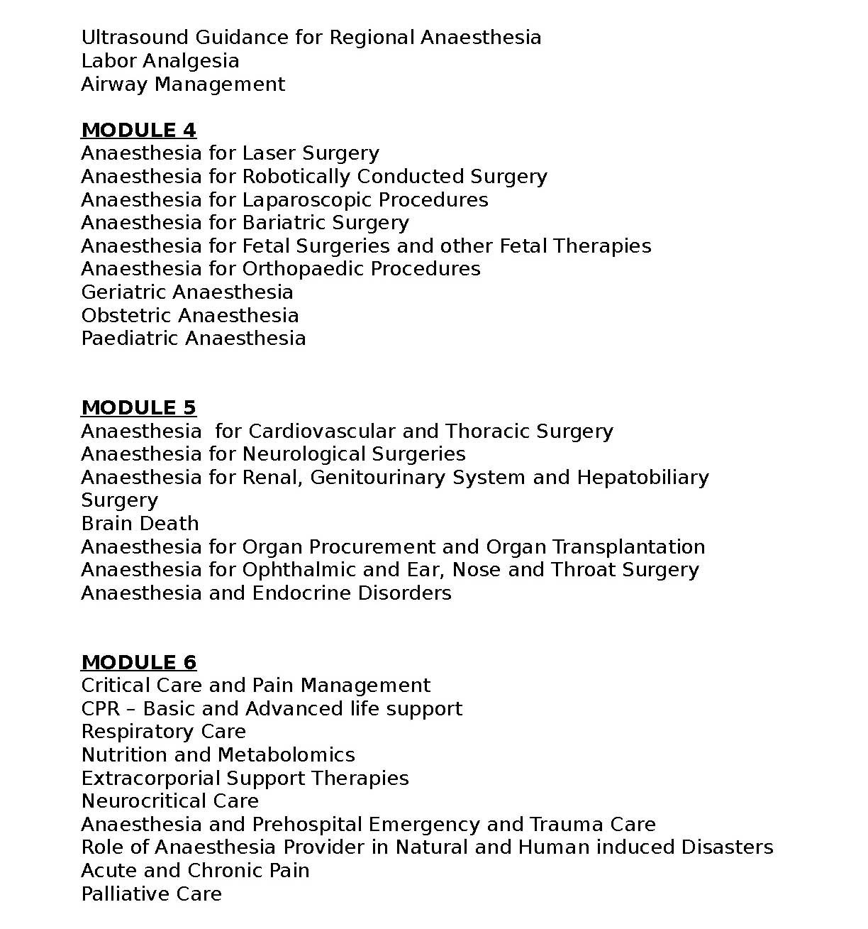 KPSC Syllabus Assistant Professor Anaesthesia Exam 2019 - Notification Image 2