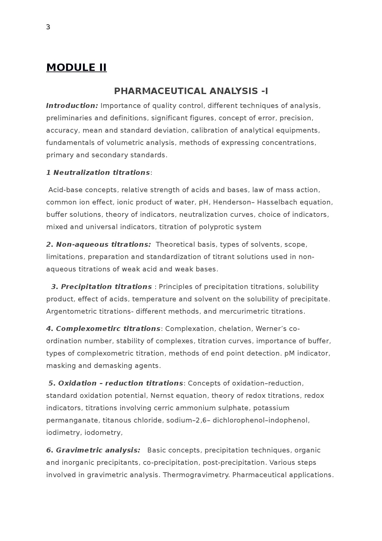 KPSC Syllabus For Analyst Grade III Drugs Control Department - Notification Image 3