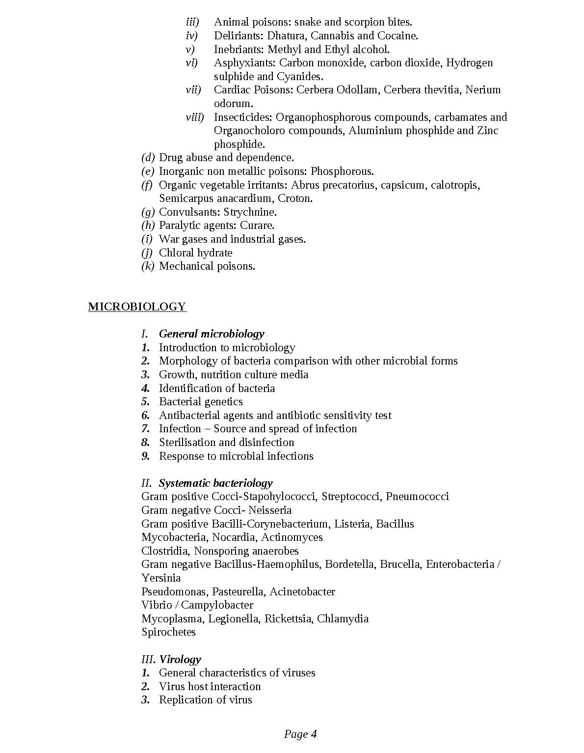 Kerala PSC Syllabus for Assistant Surgeon Or Casualty Medical Officer ...