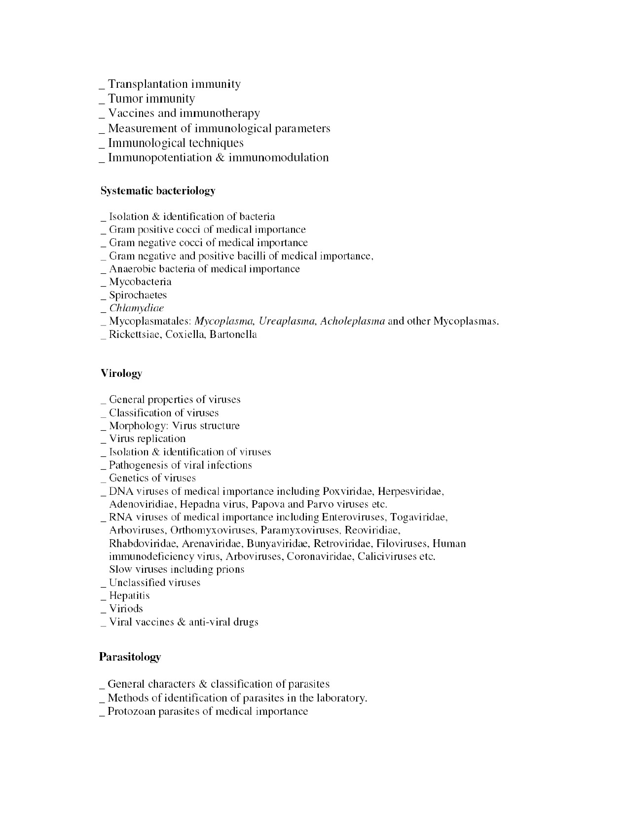 KPSC Syllabus For MD Microbiology - Notification Image 2