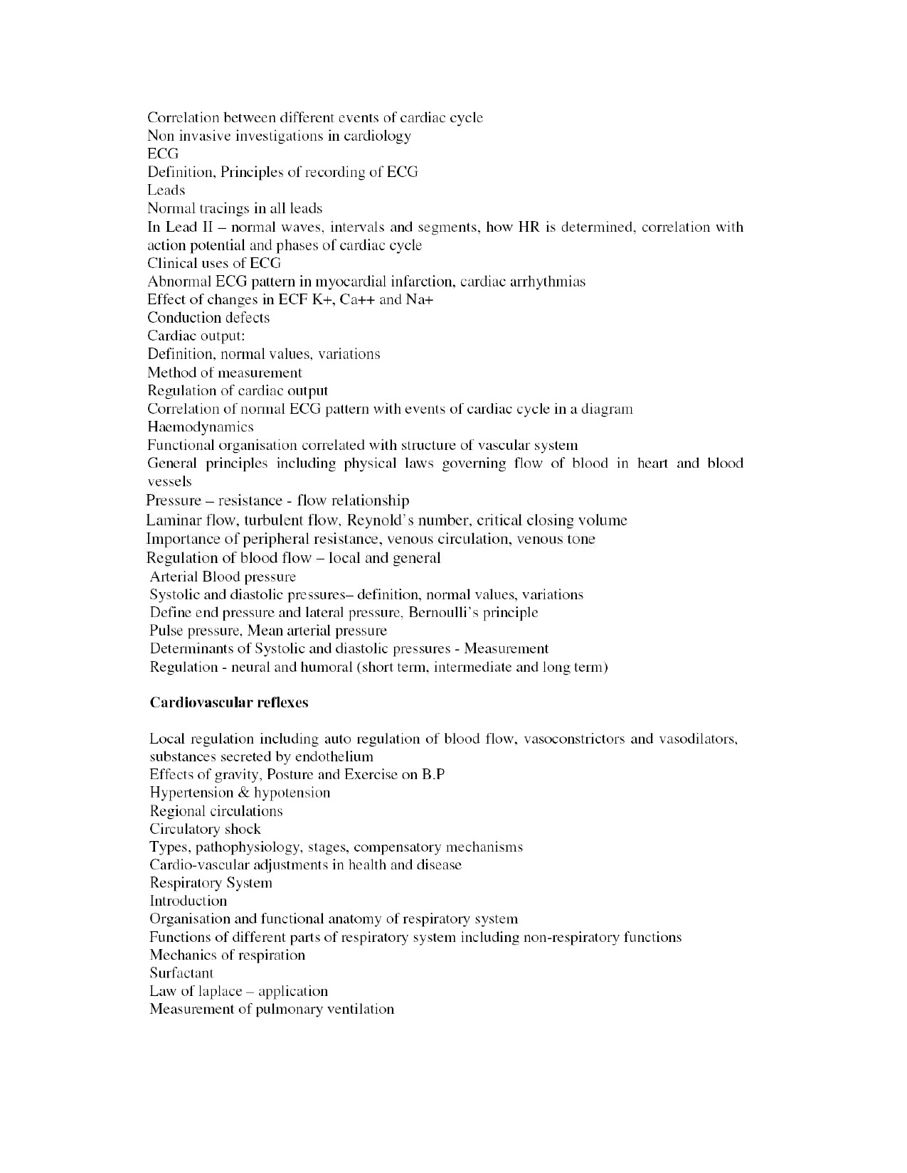 KPSC Syllabus For MD Physiology - Notification Image 3