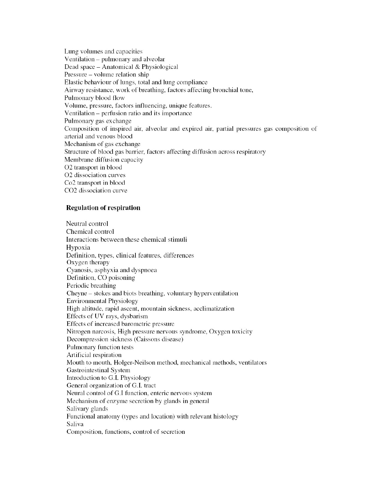 KPSC Syllabus For MD Physiology - Notification Image 4