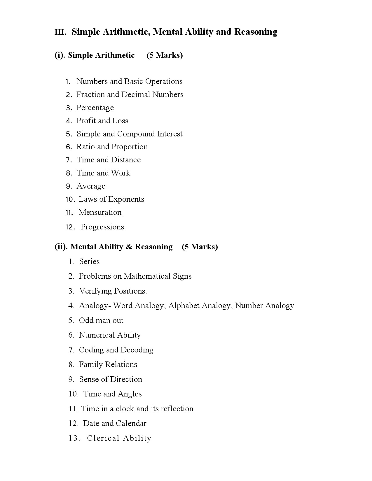 LDC Main Exam Syllabus Malayalam And English - Notification Image 21