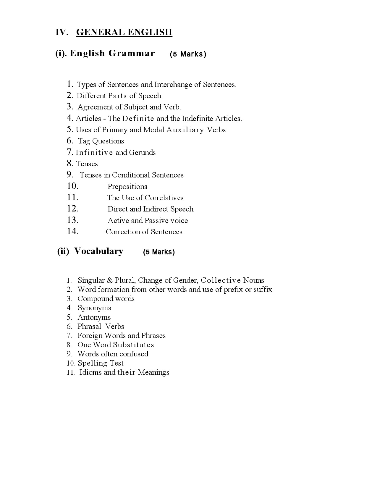 LDC Main Exam Syllabus Malayalam And English - Notification Image 22