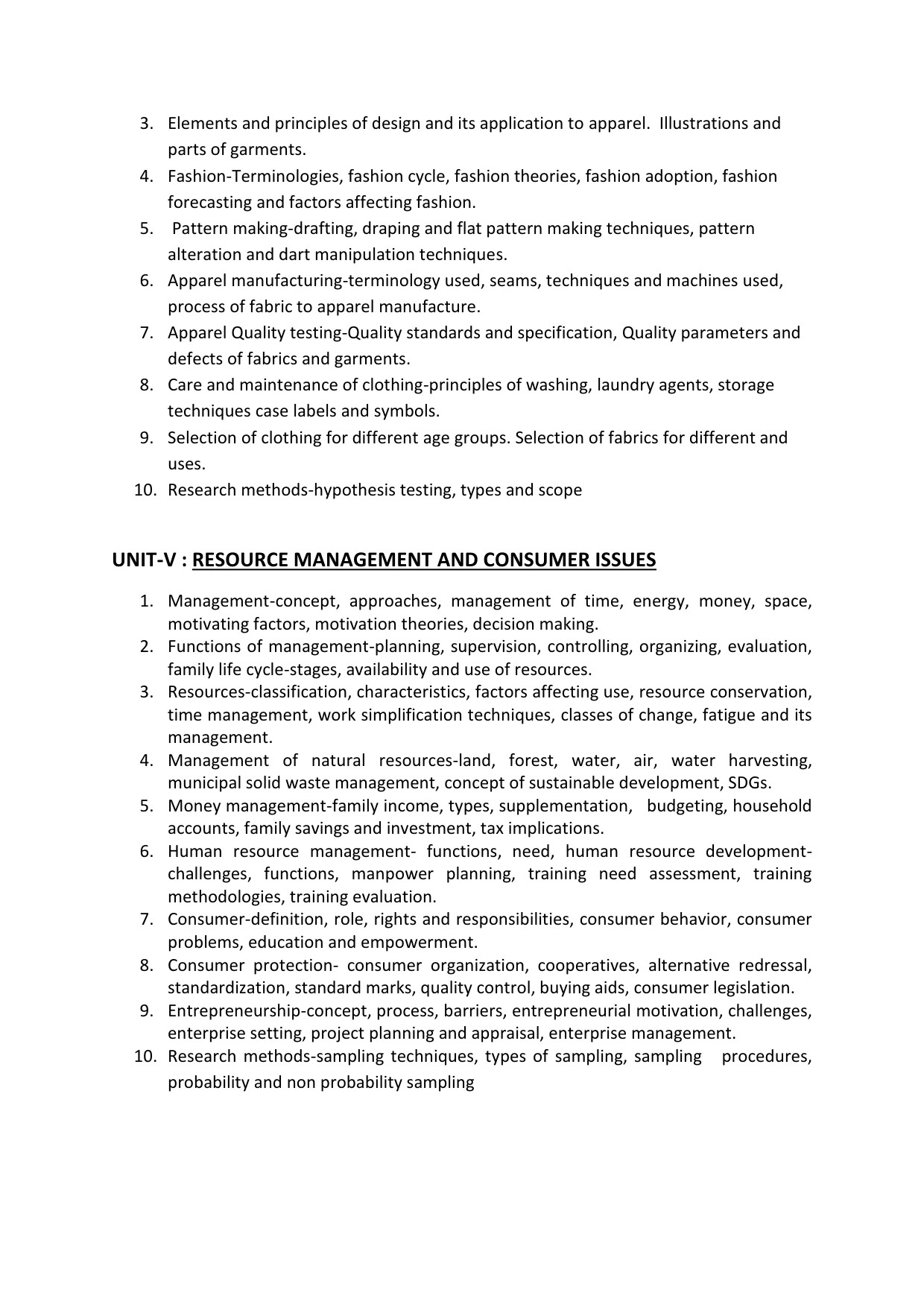 Maharashtra SET Syllabus Home Science - Notification Image 3