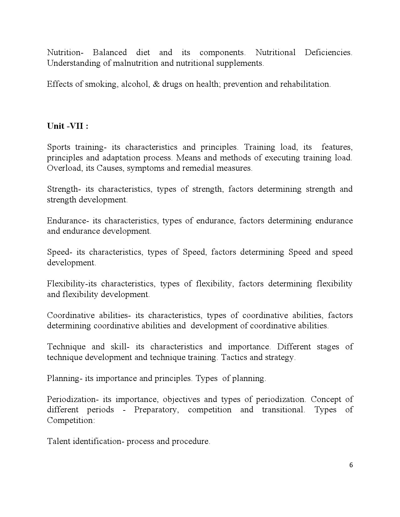 Maharashtra SET Syllabus Physical Education - Notification Image 6