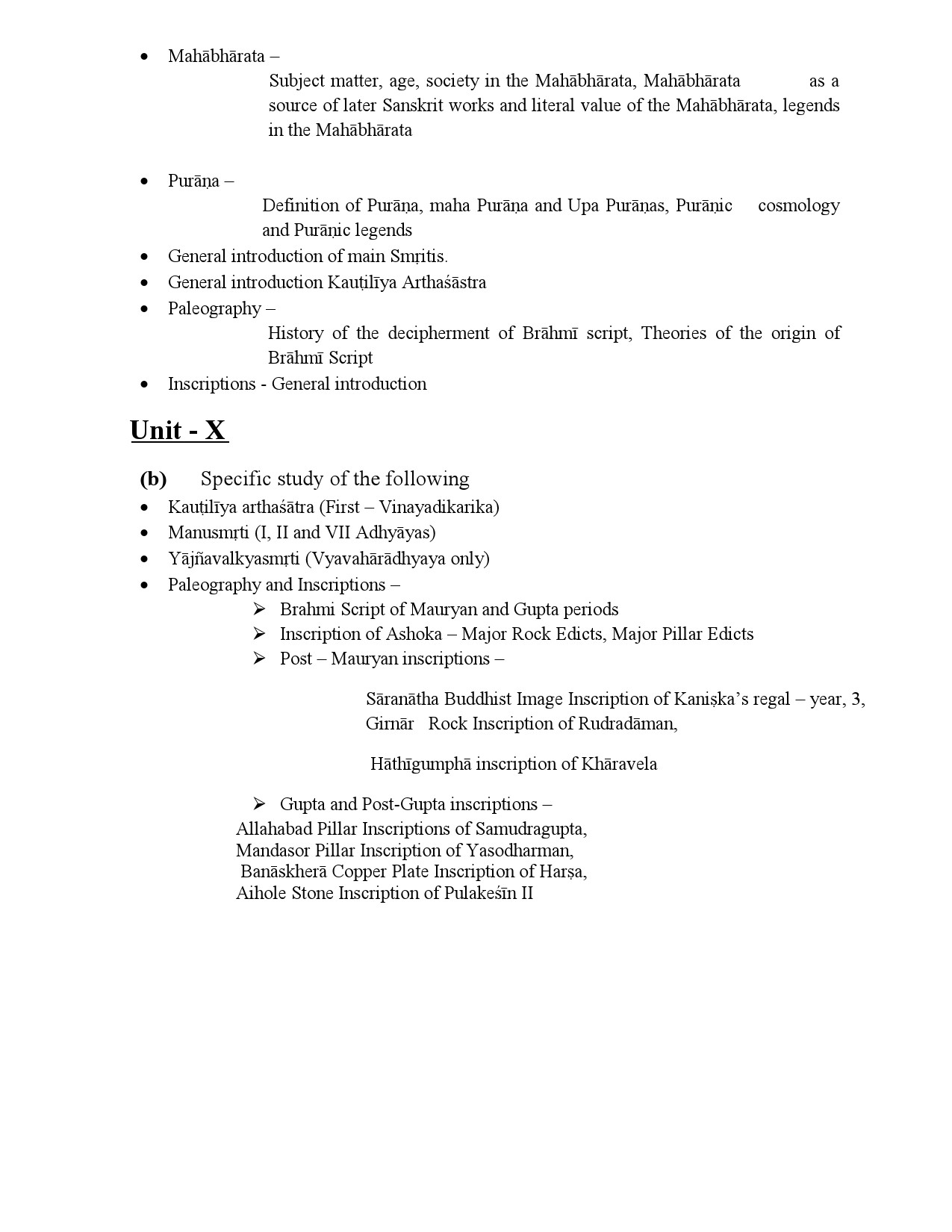 Maharashtra SET Syllabus Sanskrit - Notification Image 6