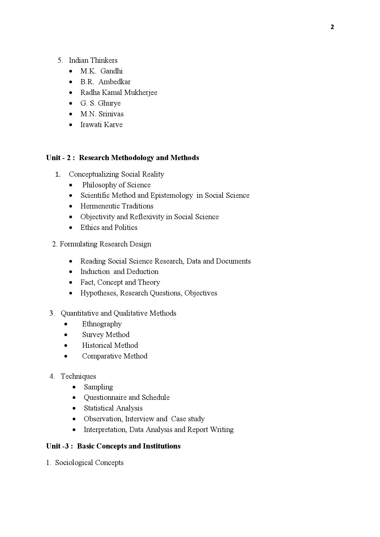 Maharashtra SET Syllabus Sociology - Notification Image 2