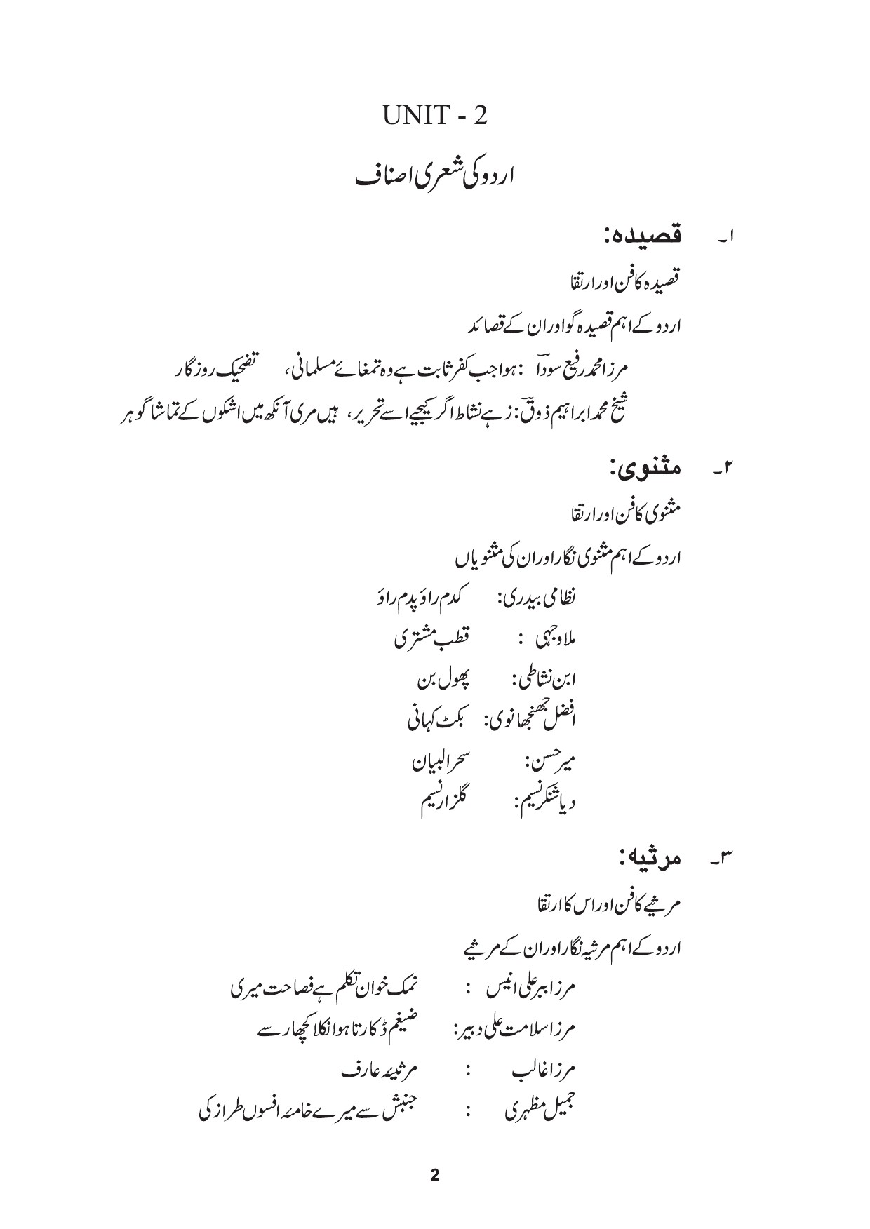 Maharashtra SET Syllabus Urdu - Notification Image 2