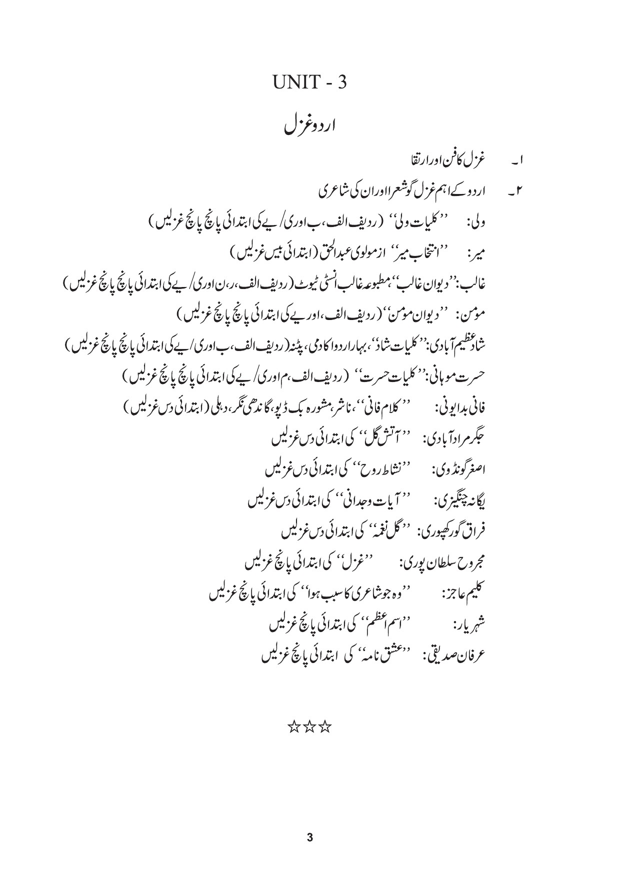 Maharashtra SET Syllabus Urdu - Notification Image 3