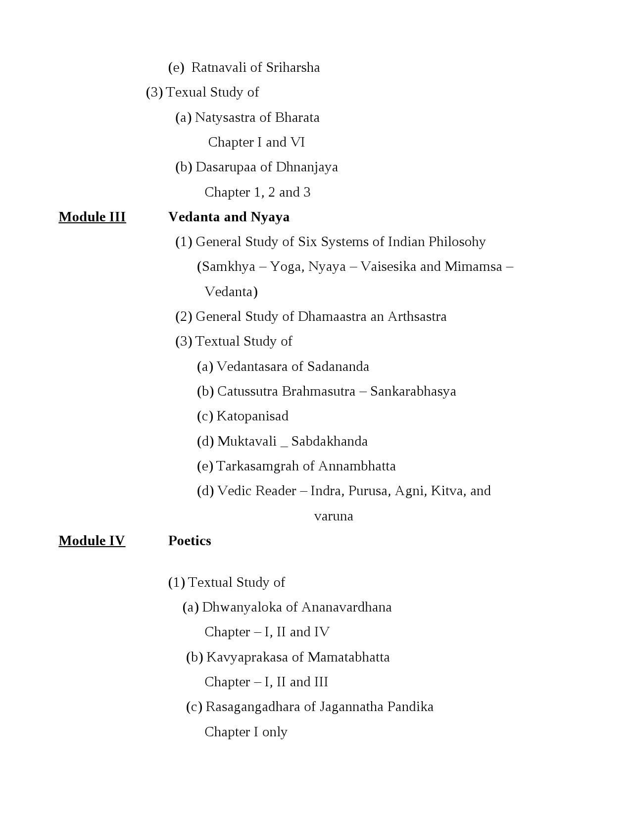 Sanskrit Syllabus for Kerala PSC 2021 Exam - Notification Image 2