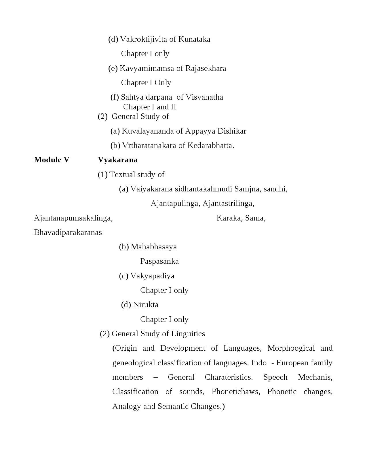 Sanskrit Syllabus for Kerala PSC 2021 Exam - Notification Image 3