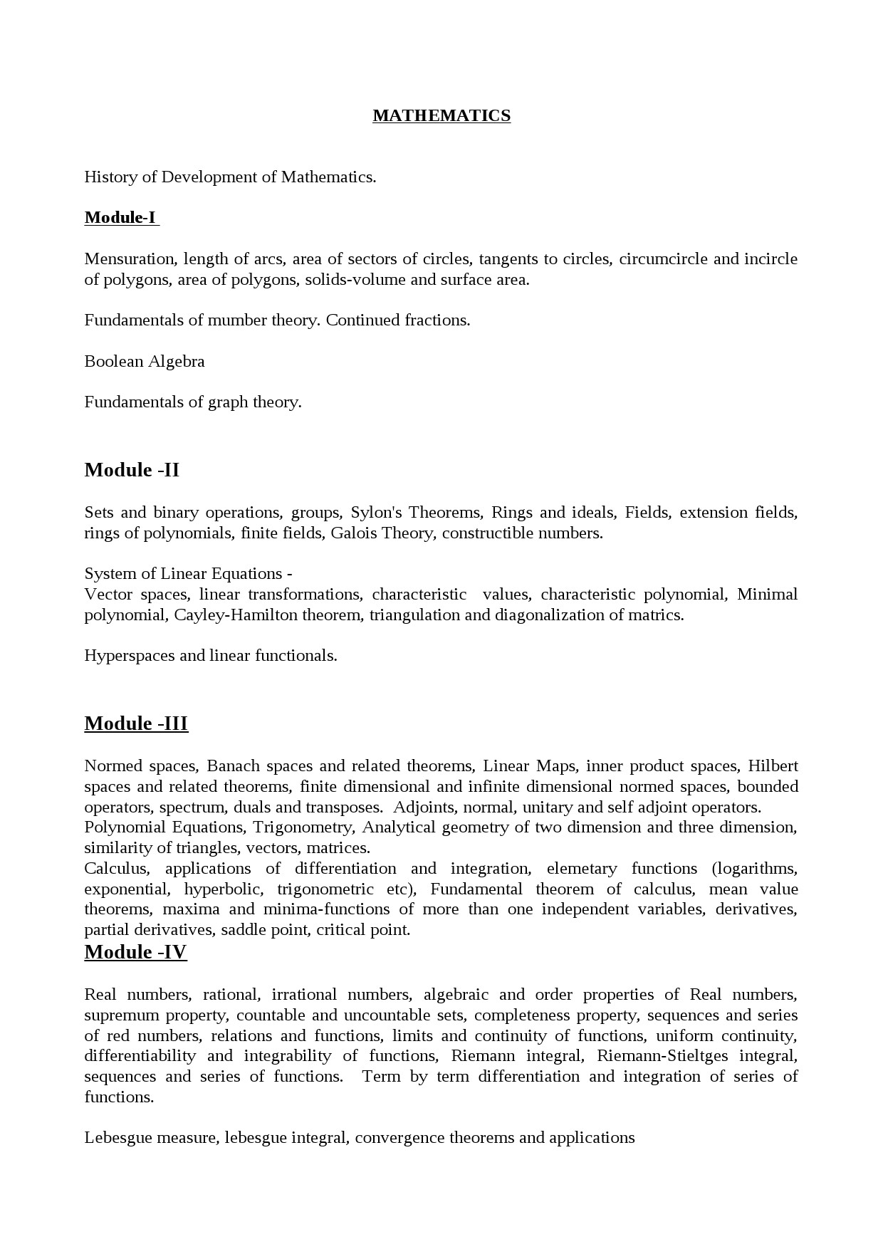 Science Syllabus for Kerala PSC 2021 Exam - Notification Image 9