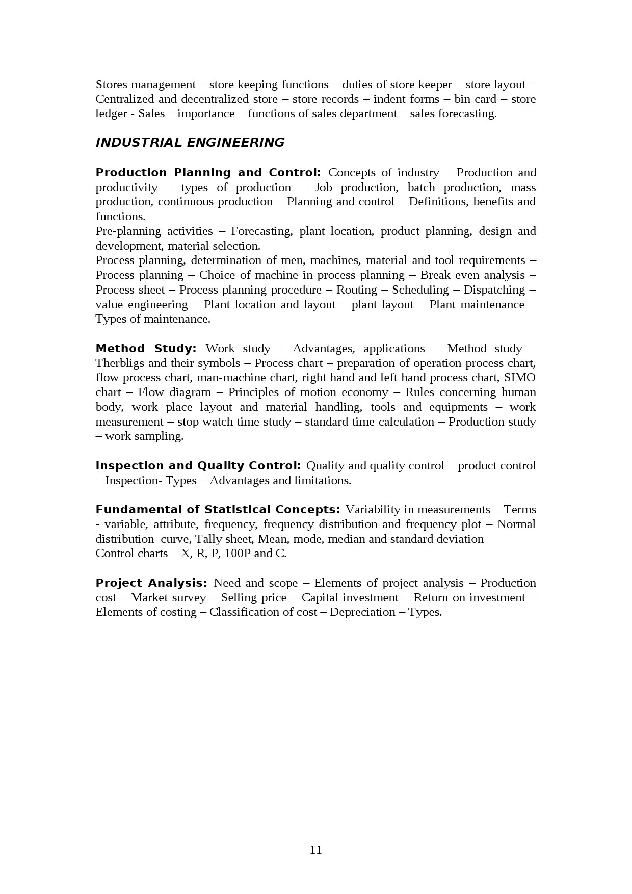 Tool And Die Engineering Lecturer in Polytechnic Exam Syllabus - Notification Image 11