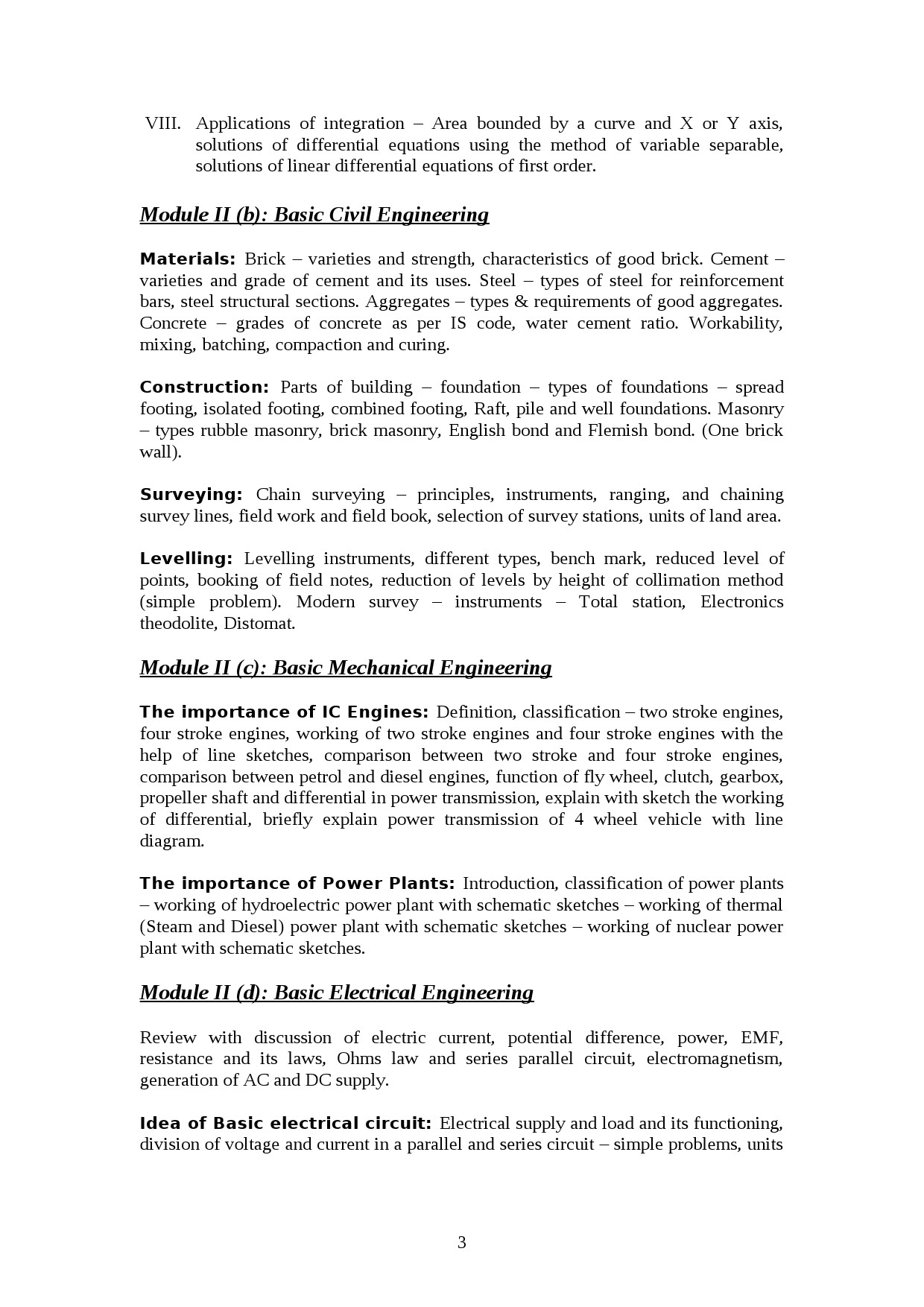 Tool And Die Engineering Lecturer in Polytechnic Exam Syllabus - Notification Image 3
