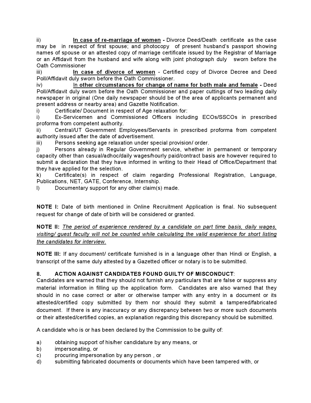 UPSC Notification 042021 for Multiple vacancies - Notification Image 15