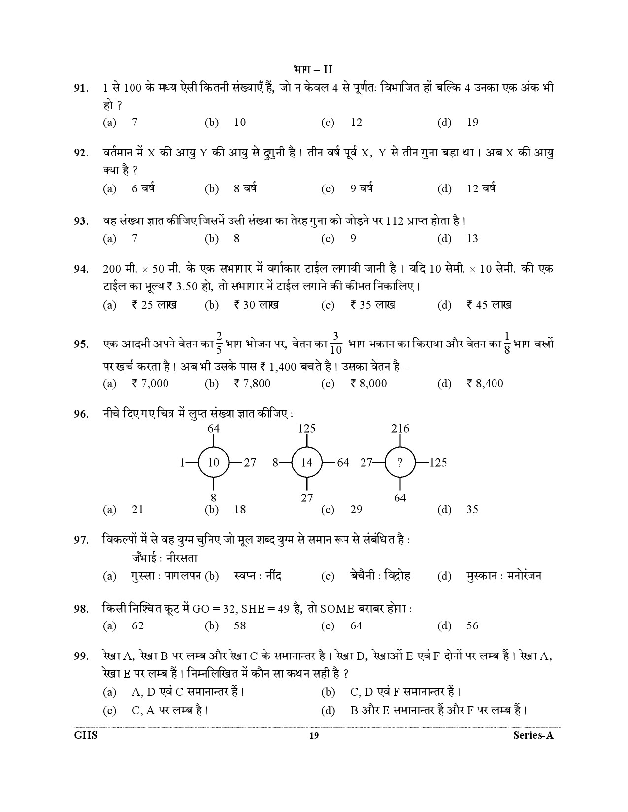 Assistant Review Officer Accounts UKPSC Preliminary Exam 2021 18