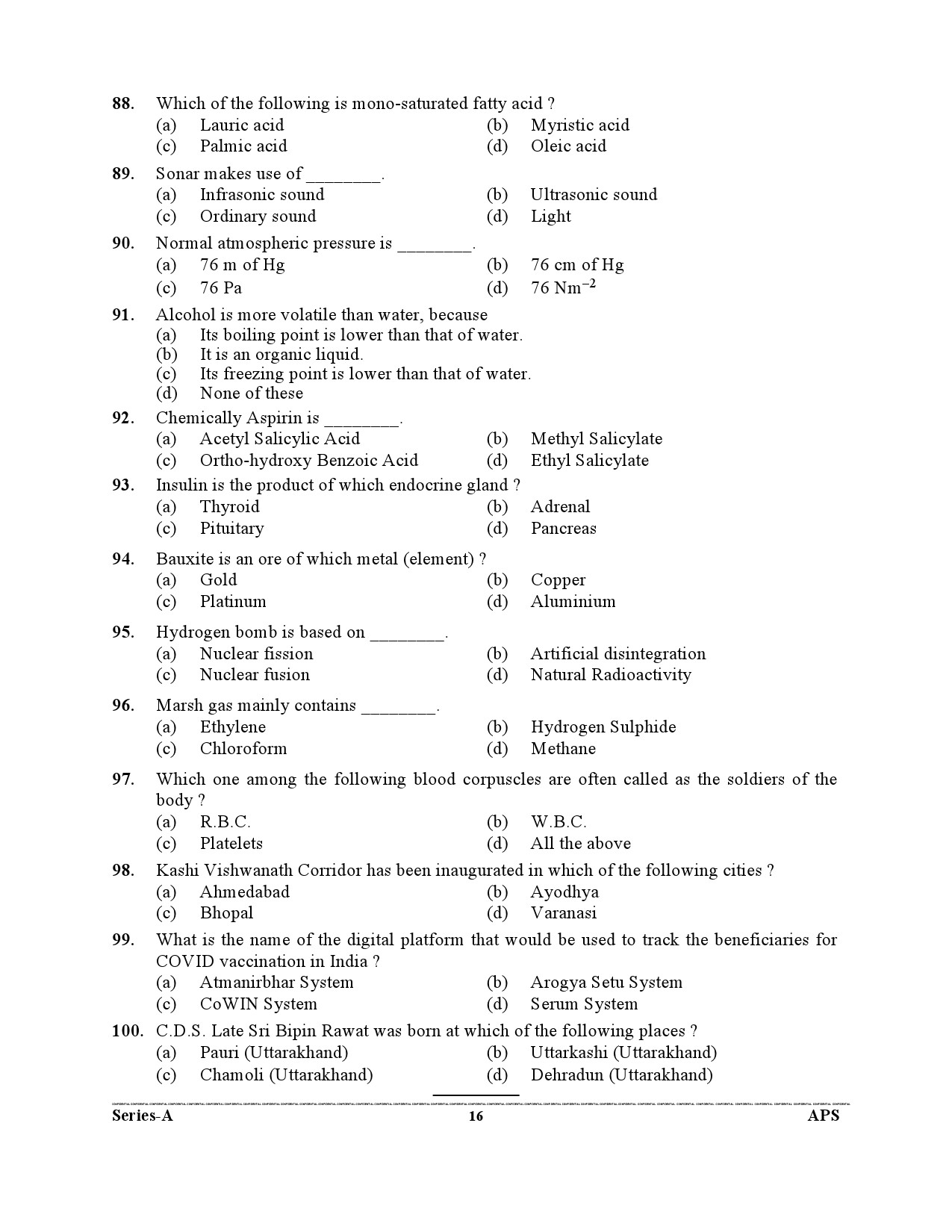 UKPSC Additional Private Secretary at the Office of Advocate General Exam 2021 15