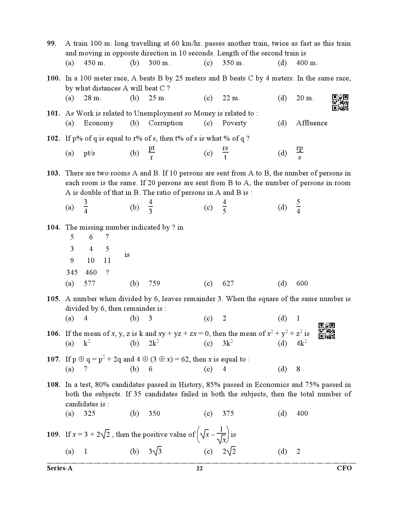 UKPSC Chief Fire Officer Examination 2021 22