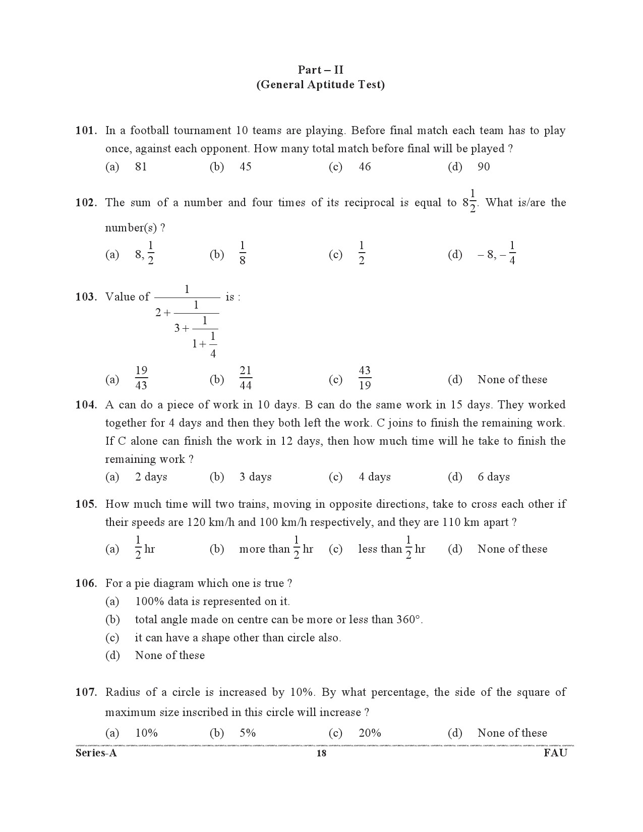 UKPSC Forest Range Officer Preliminary Examination 2021 17