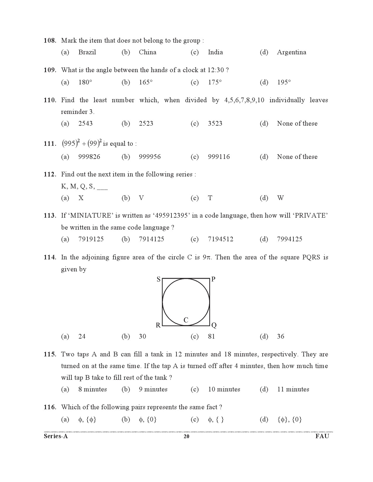 UKPSC Forest Range Officer Preliminary Examination 2021 19