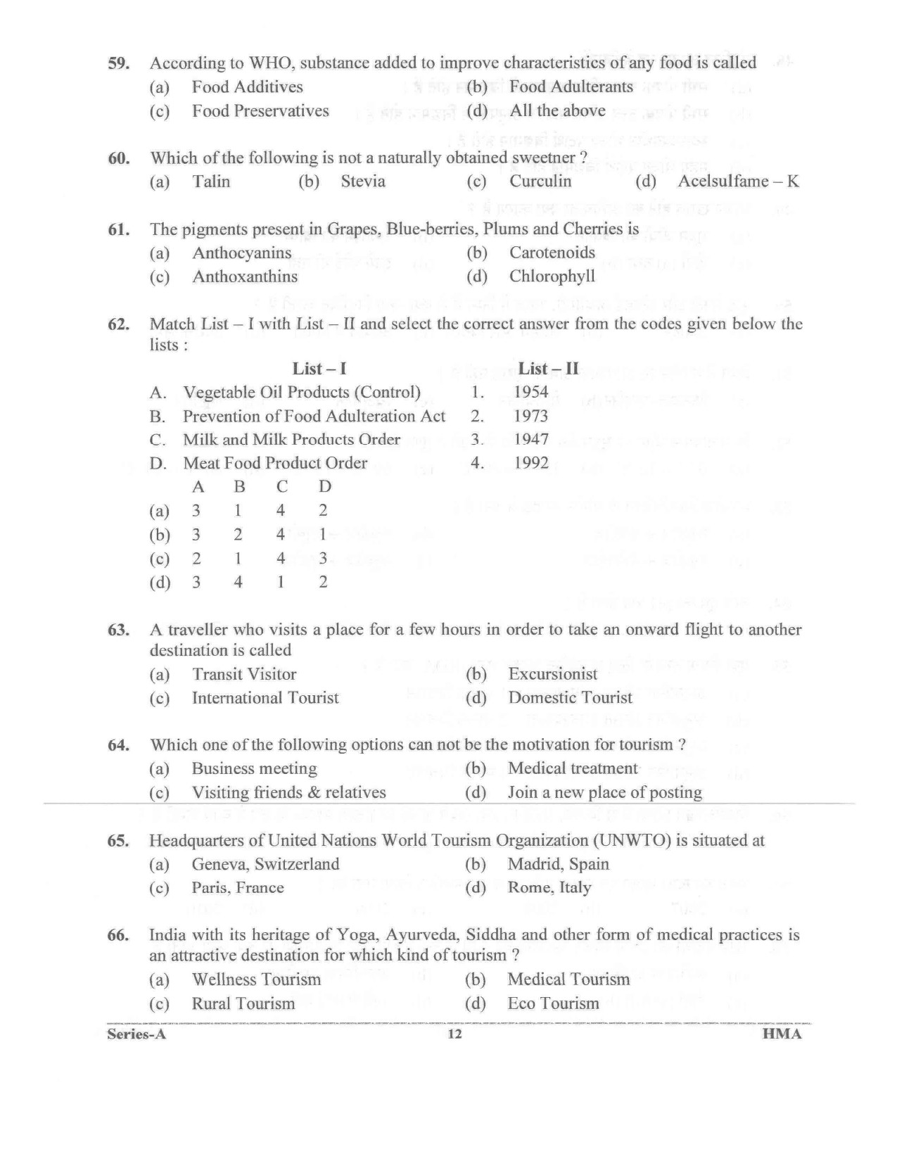 UKPSC Vyawasthapak Examination Question Paper 2021 11