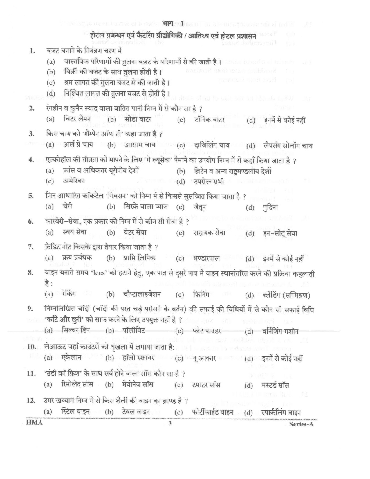 UKPSC Vyawasthapak Examination Question Paper 2021 2