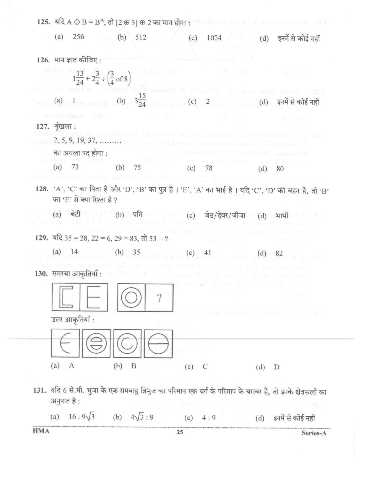 UKPSC Vyawasthapak Examination Question Paper 2021 24