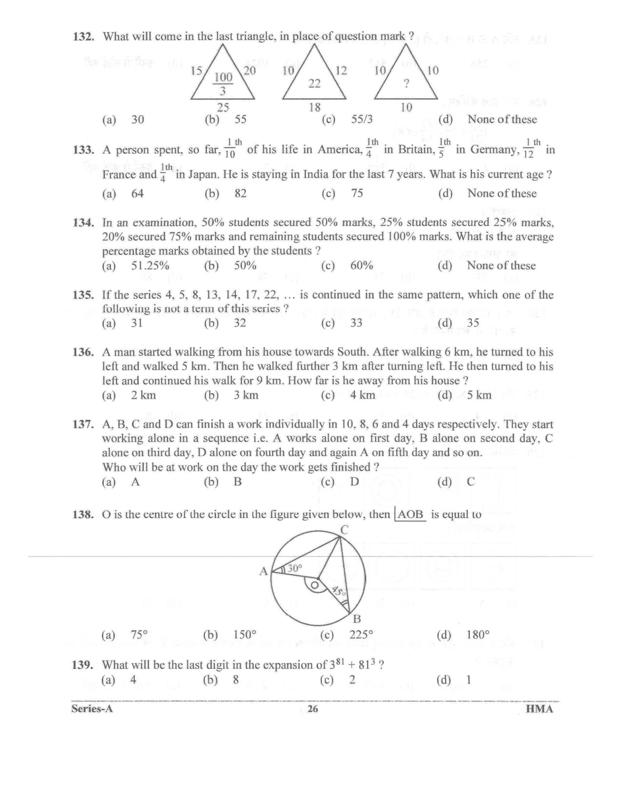 UKPSC Vyawasthapak Examination Question Paper 2021 25