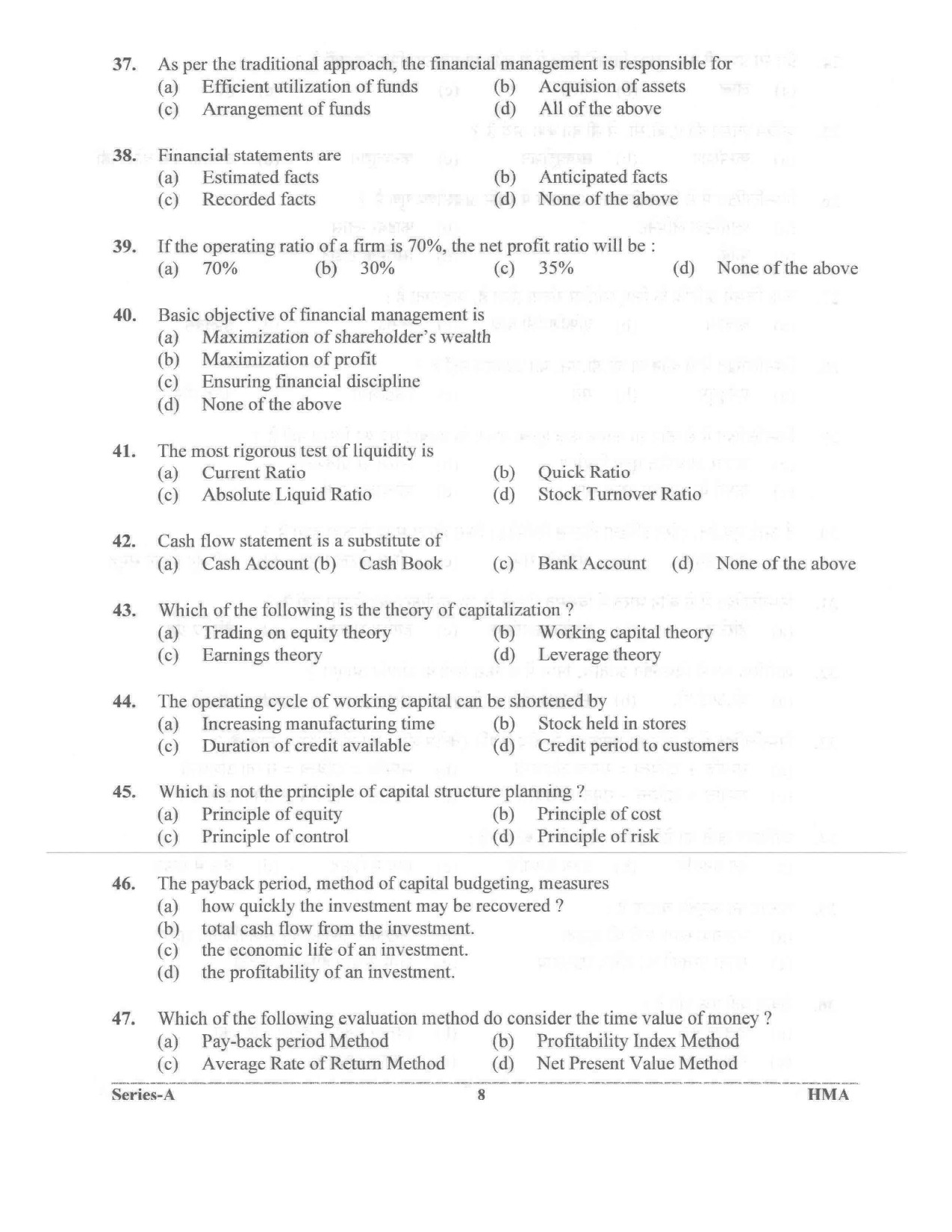 UKPSC Vyawasthapak Examination Question Paper 2021 7