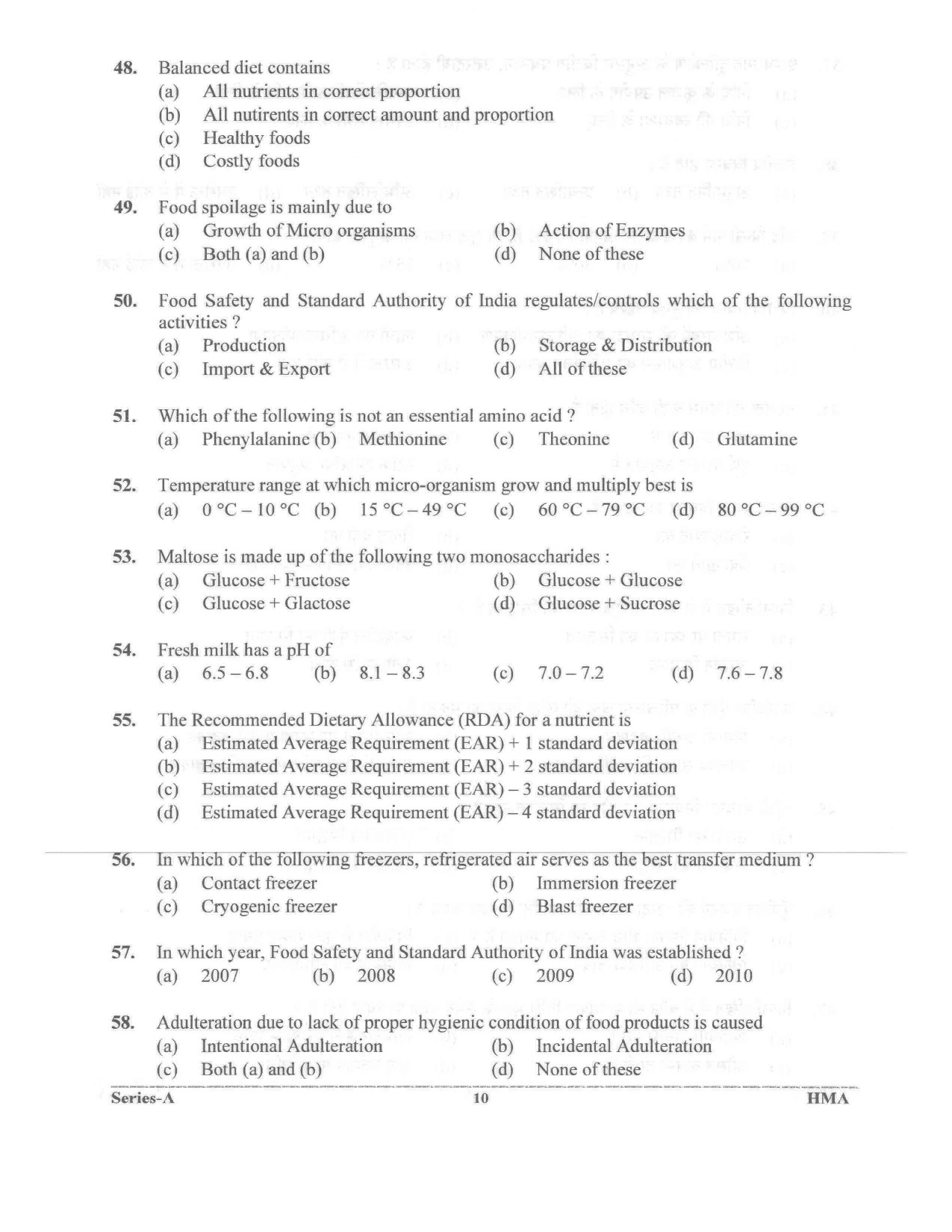 UKPSC Vyawasthapak Examination Question Paper 2021 9