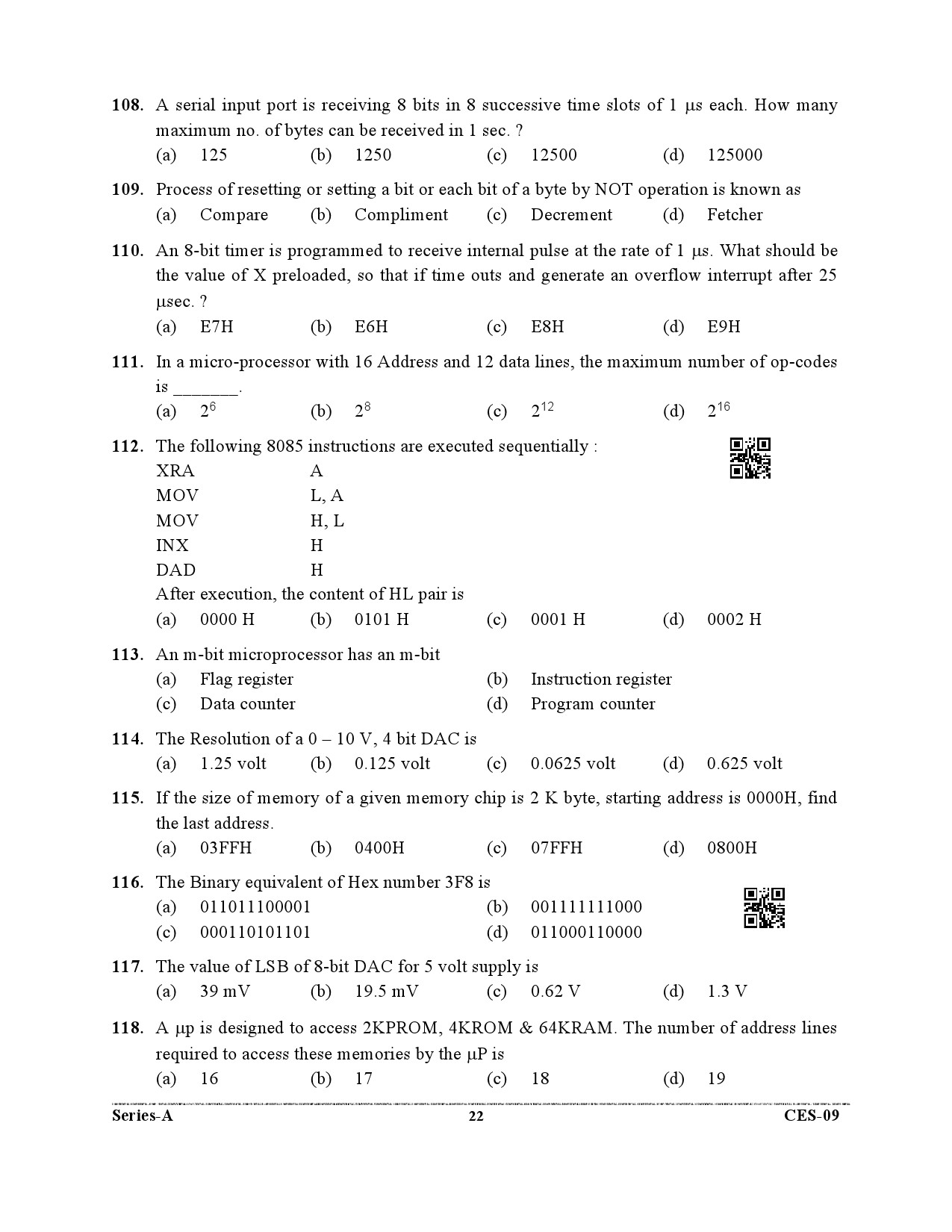 Uttarakhand Combined State Engineering Service Exam 2021 Electrical Engineering Paper II 22