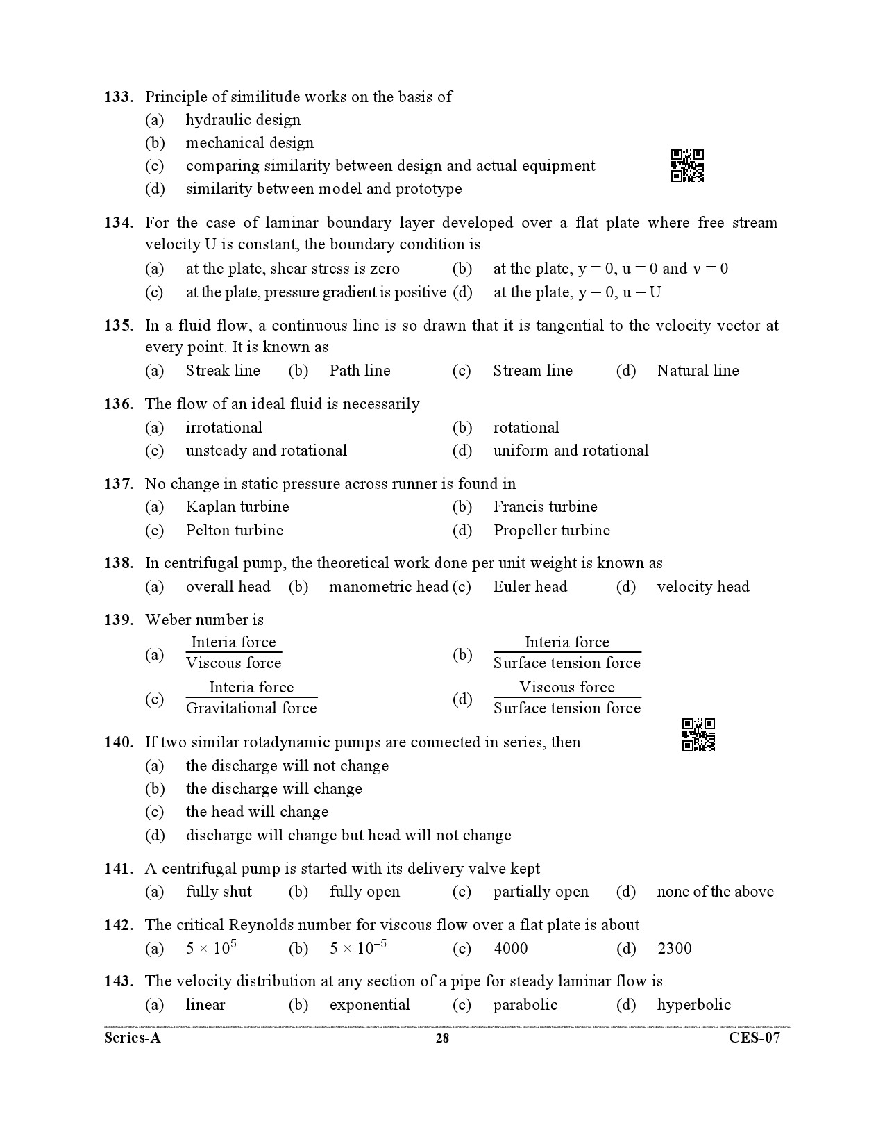 Uttarakhand Combined State Engineering Service Exam 2021 Mechanical Engineering Paper II 28