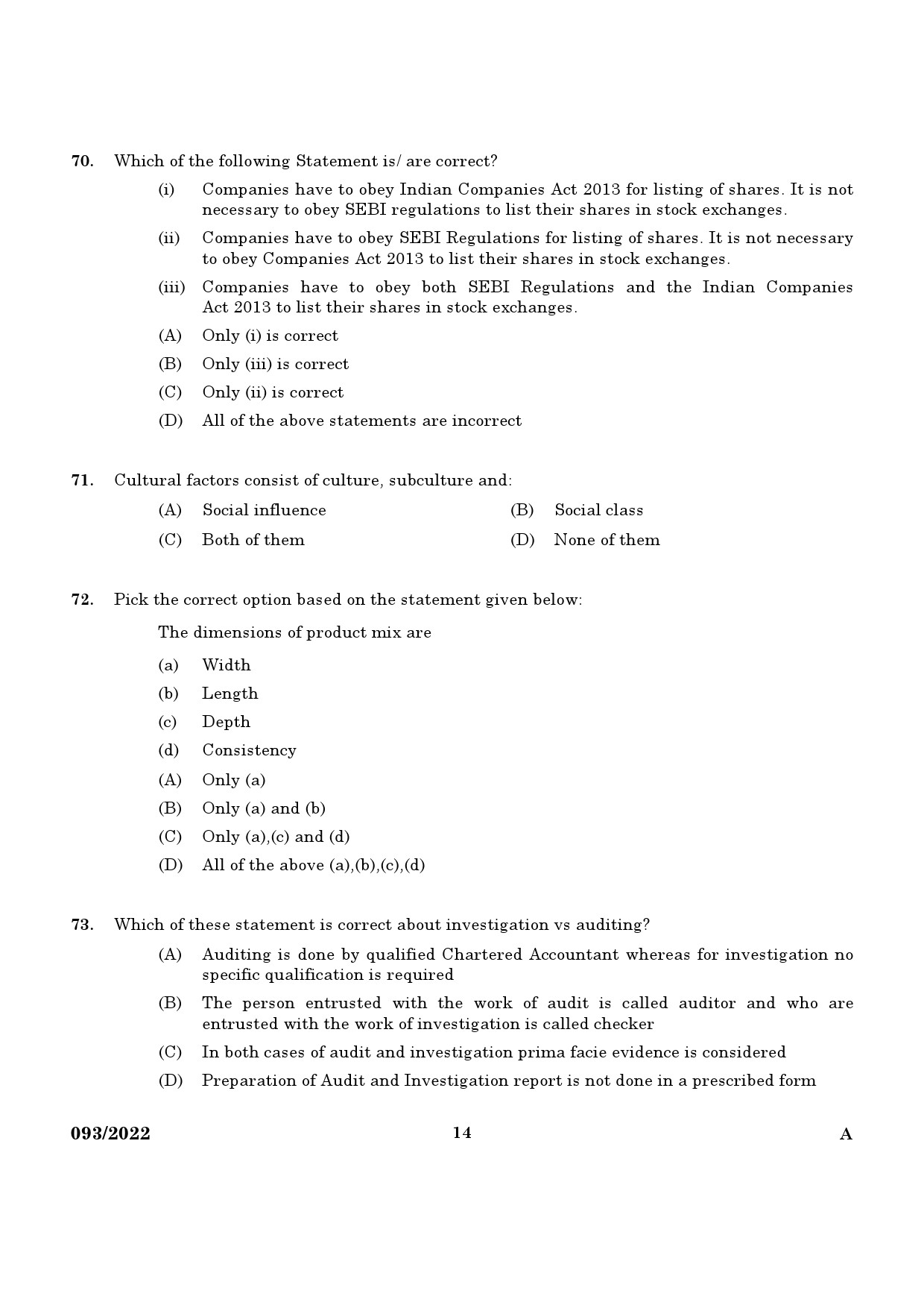 KPSC Store Keeper Exam 2022 Code 932022 Store Keeper Kerala PSC Exams