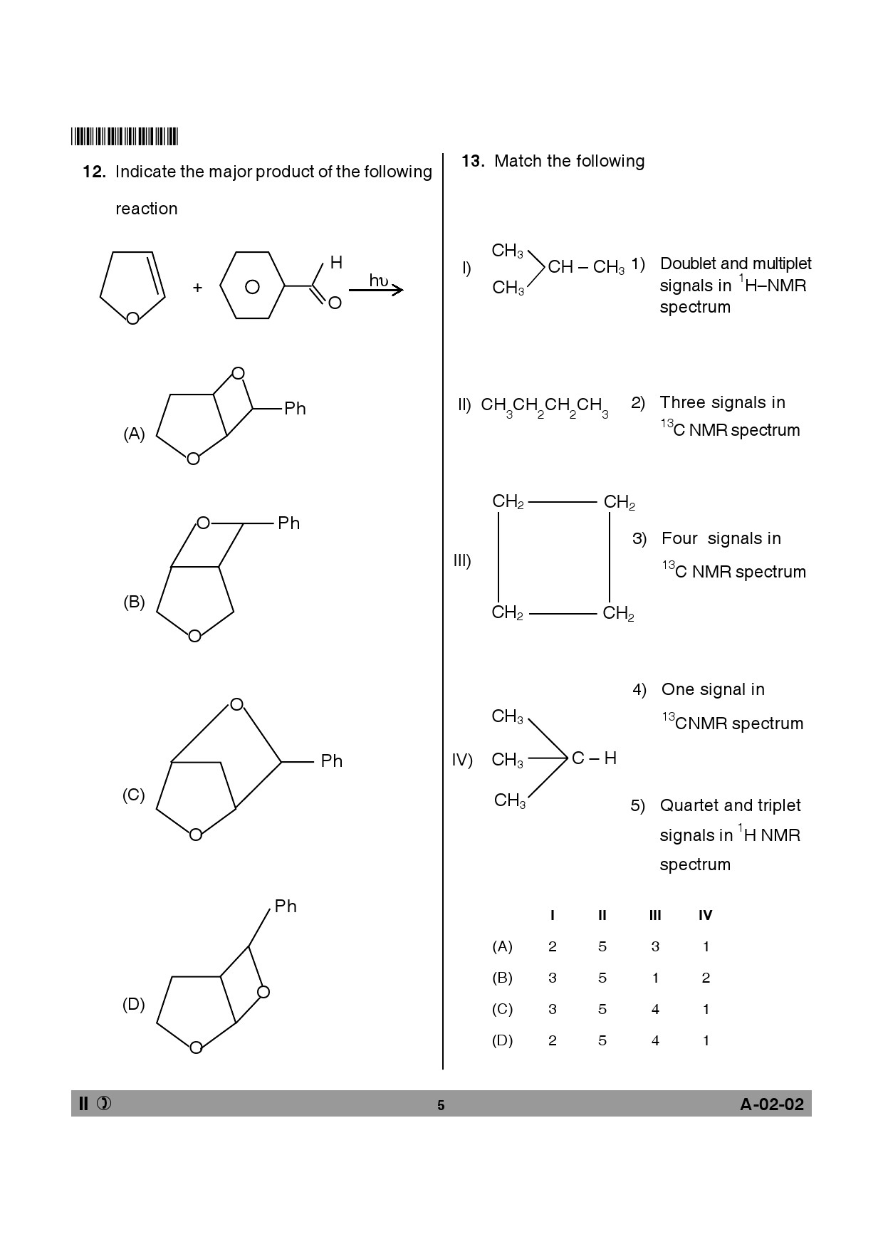 Telangana SET Chemical Sciences 2013 Question Paper II 4