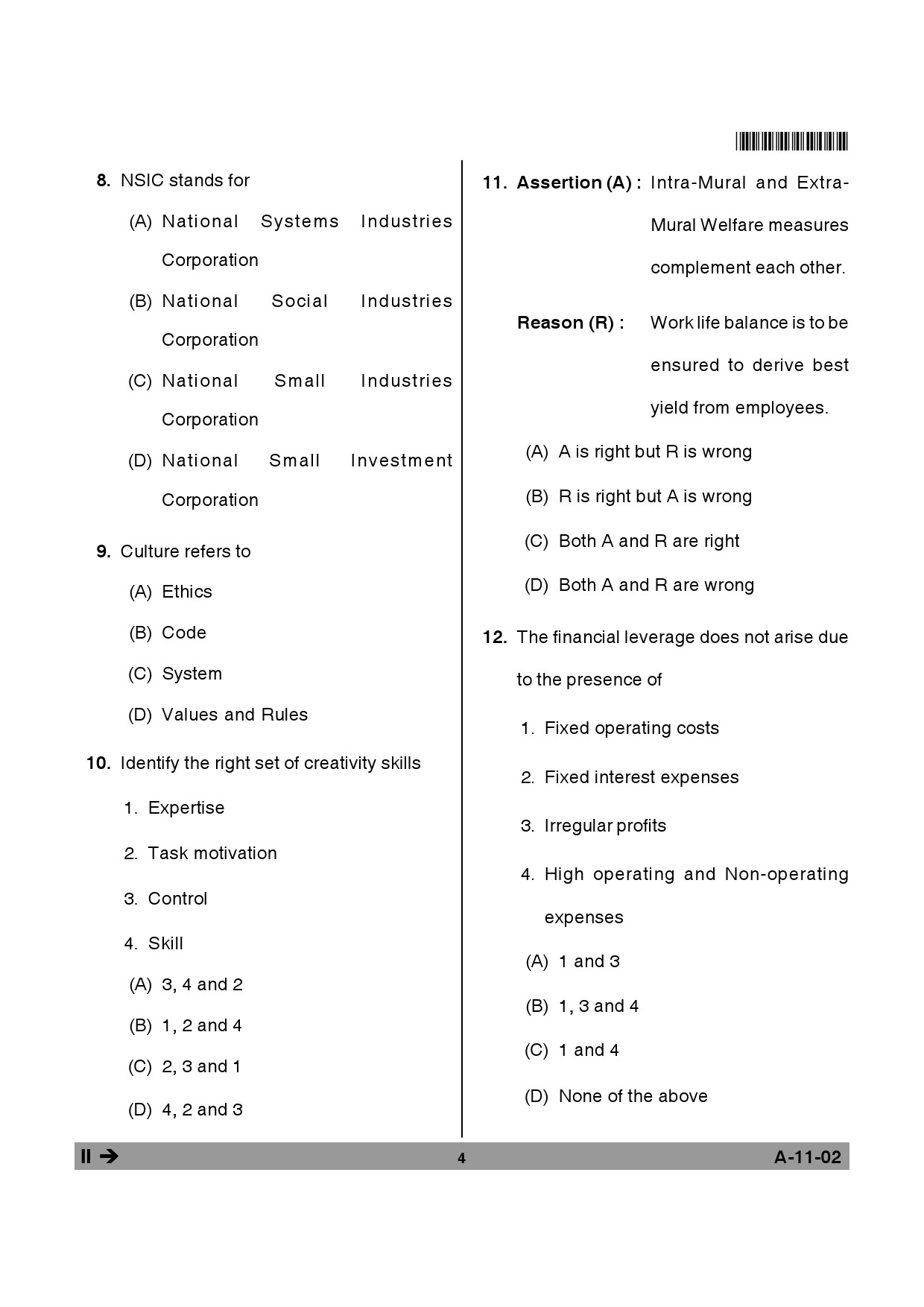 Telangana SET Management 2013 Question Paper II 3